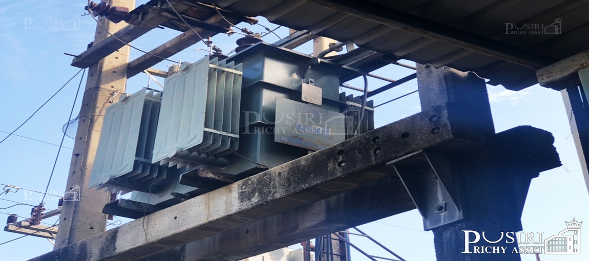 โรงงาน 6 ไร่เศษ บนที่สีม่วง พื้นที่ใช้สอย 6,250 ตร.ม. ใบอนุญาตพร้อม+ออฟฟิศ หม้อแปลง 500 KVA สามารถต่อเติมเพิ่มได้บนที่เปล่ากว่าครึ่ง ในซอยวปอ.11  KK3866S