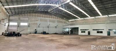 โปรโมชั่นพิเศษ กับโรงงาน 423 วา ครบครันใบอนุญาต บ่อบำบัดน้ำ และหม้อแปลง 160 KVA เพียง 5 นาที ถ. เศรษฐกิจ  - KK3807S