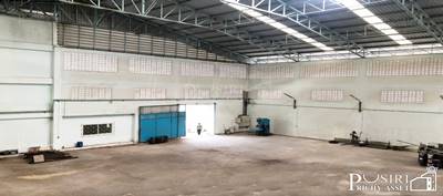 โปรโมชั่นพิเศษ กับโรงงาน 423 วา ครบครันใบอนุญาต บ่อบำบัดน้ำ และหม้อแปลง 160 KVA เพียง 5 นาที ถ. เศรษฐกิจ  - KK3807S