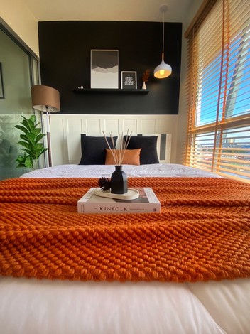 ขายด่วน พลัมคอนโด บางใหญ่ สเตชั่น ห้องสวย พร้อมอยู่ ใกล้ MRT คลองบางไผ่ 600 ม.