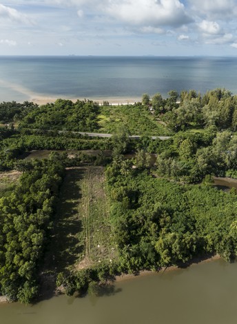 ขายที่ดินสวยติดทะเลอ่าวไทยเหมาะแก่การซื้อลงทุนสร้างบ้านพักตากอากาศ จ.ชุมพร