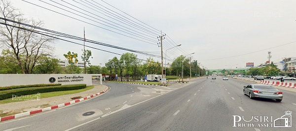 ที่สวยถมพร้อม 200 วา หน้ากว้างสวยมากๆ ใกล้ รร. กาญจนาภิเษกวิทยาลัย หลังมหิดล เงียบสงบ เเวดล้อมความเจริญ  KK5157S
