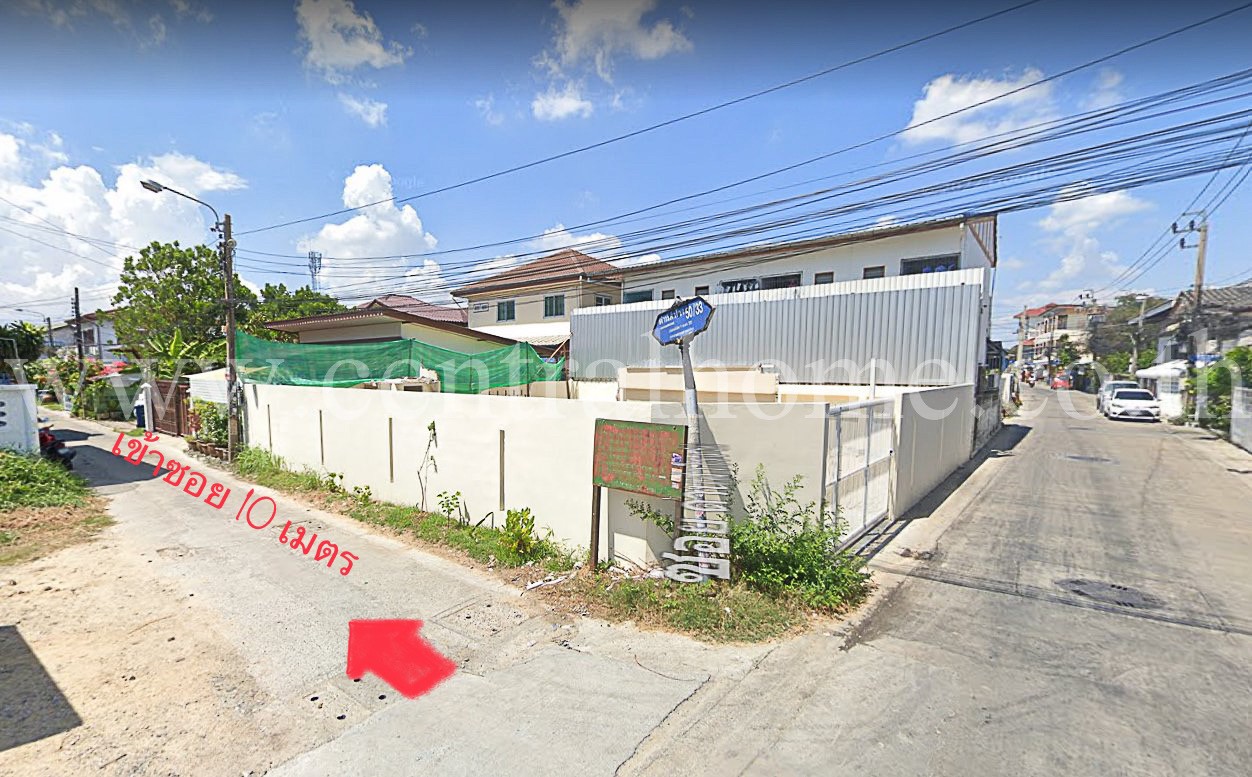 ที่ดิน ถมแล้ว 25 ตารางวา สุขุมวิท 113 แบริ่ง 48