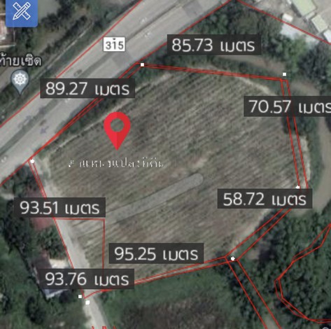 ขายที่ดินเปล่าติดถนน เหมาะทำธุรกิจได้หลายอย่าง ทำเลดี อ.พานทอง จ.ชลบุรี