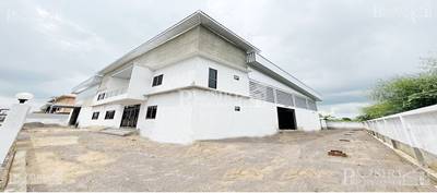 Presale โรงงานใหม่ 1 ไร่ ใกล้ ถ. เศรษฐกิจสุดๆ ขนาด 975 ตร.ม. เก็บเยอะ/วางหนักได้พื้นรับ 3 ตัน เทรลเลอร์เข้าออกสบาย - kk5362s