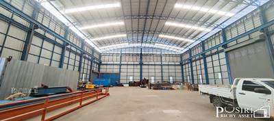 พื้นรับโหลดโหดสุดในย่านนี้ 5 ตัน/ตร.ม. กับ โรงงาน 2 ไร่ 2,016 ตร.ม. มีทั้งขาย/เช่า สูงโปร่งเย็นสบาย พร้อมสำนักงาน 3 ชั้น KK1826S