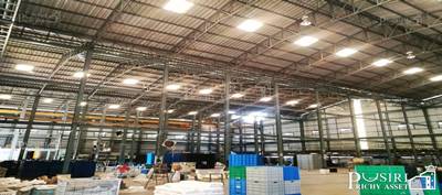 แบ่งให้เช่า กับโรงงาน 1,759-8,976 ตร.ม. บนพื้นที่สีม่วง รถเทรลเลอร์เข้า-ออกสะดวก สังเกตง่ายติดถนนเศรษฐกิจ - KK3709S