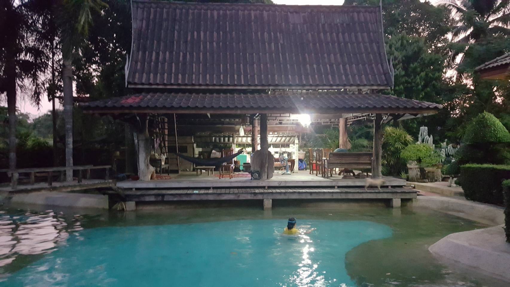 ขายบ้านเดี่ยวพร้อมสิ่งปลูกสร้างอื่นๆ ร่มรื่นแบบธรรมชาติ ใกล้บิ๊กซี อ.เมือง จ.ระนอง