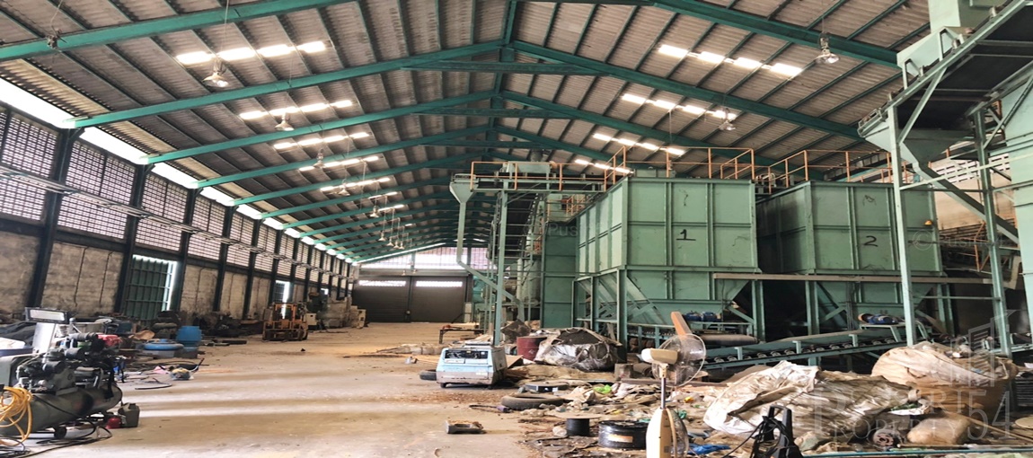 โรงงานพร้อมเครื่องจักร 29 ไร่ ใบอนุญาตฟรี เข้าออกสะดวก ใกล้ ถ.เศรษฐกิจ ราคาเซฟๆ KK1412S