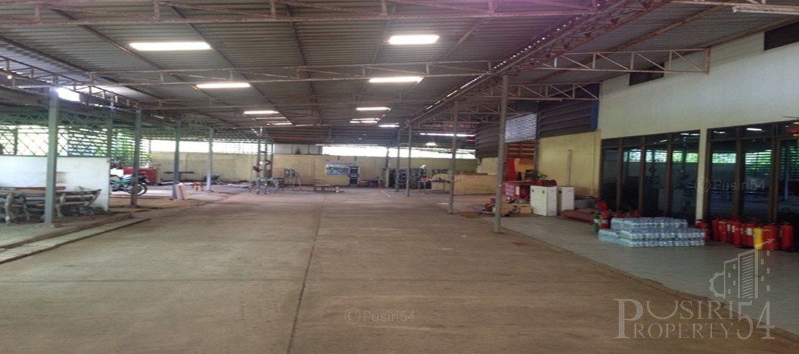 โรงงานผลิตอุปกรณ์ดับเพลิง 2 ไร่ เพิ่มช่องทางให้รถขนส่ง มีพื้นที่จอดรถรอโหลด ง่ายต่อการใช้ชีวิตทั้งคุณและพนักงาน ใกล้ถนนบางปลา เศรษฐกิจ  KK1463S