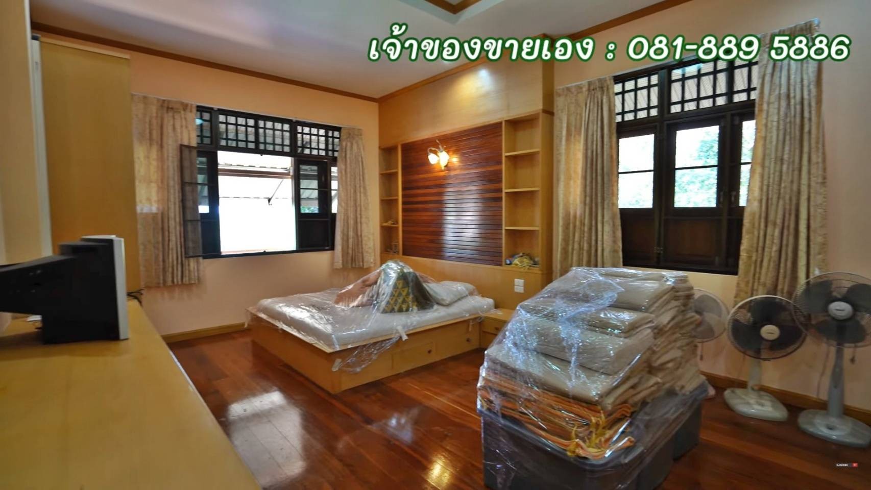 บ้านสไตล์รีสอร์ท ติดอ่างเก็บน้ำ พร้อมวิวภูเขา ทำเลดี อ.ปักธงชัย  จ.นครราชสีมา
