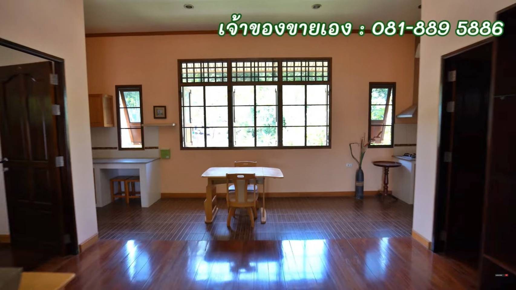 บ้านสไตล์รีสอร์ท ติดอ่างเก็บน้ำ พร้อมวิวภูเขา ทำเลดี อ.ปักธงชัย  จ.นครราชสีมา