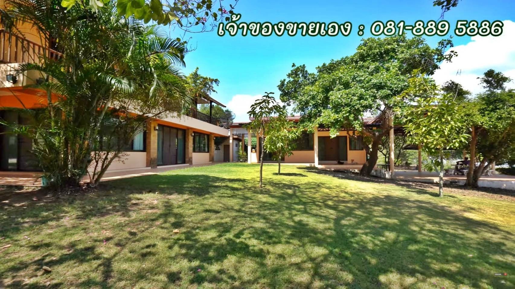 บ้านสไตล์รีสอร์ท ติดอ่างเก็บน้ำ พร้อมวิวภูเขา ทำเลดี อ.ปักธงชัย  จ.นครราชสีมา