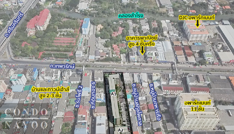 ขายคอนโด Lumpini Mixx Thepharak - Srinakarin  21.5ตรม. ห้องสวย ราคาลดได้อีก