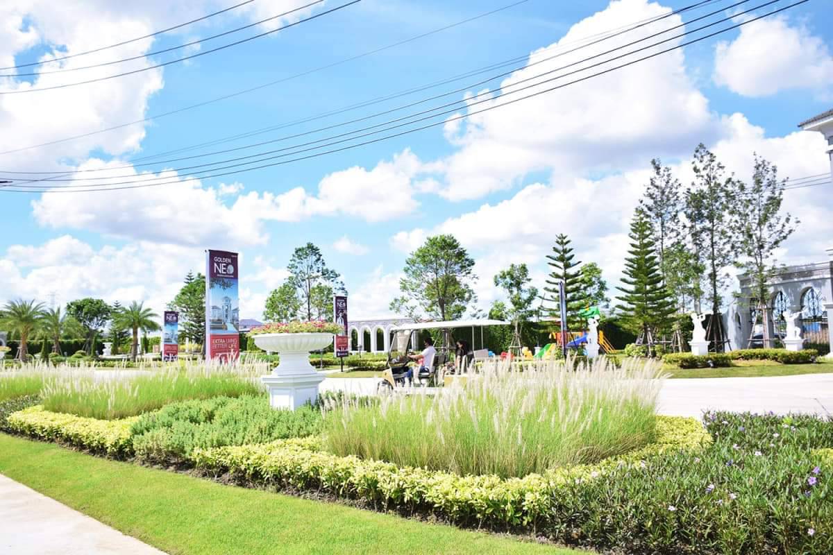 ให้เช่า บ้านเดี่ยว2ชั้น โกลเด้น นีโอ บางนา-สวนหลวง บ้านว่าง ธันวาคมนี้ สภาพบ้าน 90% (Ready to move in Dec) พื้นที่ใช้สอย 136 ตร.ม.