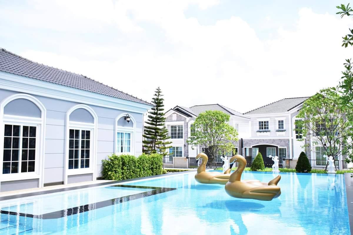 ให้เช่า บ้านเดี่ยว2ชั้น โกลเด้น นีโอ บางนา-สวนหลวง บ้านว่าง ธันวาคมนี้ สภาพบ้าน 90% (Ready to move in Dec) พื้นที่ใช้สอย 136 ตร.ม.