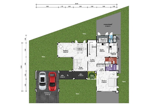 ขายบ้านเดี่ยว หมู่บ้าน D Image ดิอิมเมจ บ้านสวย หลังใหญ่ ทำเลดี จ.นนทบุรี