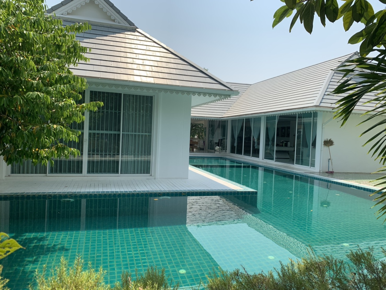 ขายบ้านหรูชั้นเดียวพร้อมสระว่ายน้ำ บรรยากาศดี อ.โกสุมพิสัย จ.มหาสารคาม
