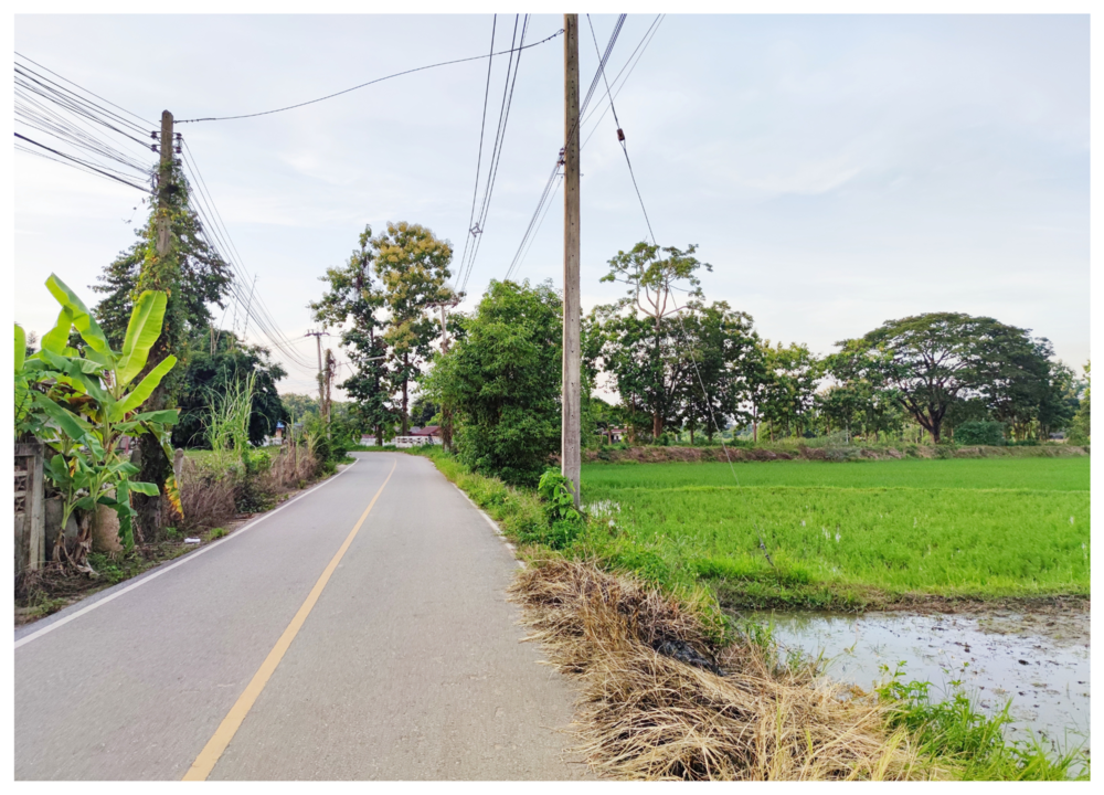 ขายที่ดินเหมาะทำหมู่บ้านจัดสรร 13-2-50 ไร่ มีโฉนด ติดถนน 2 ด้าน อ.เมือง จ.เชียงราย