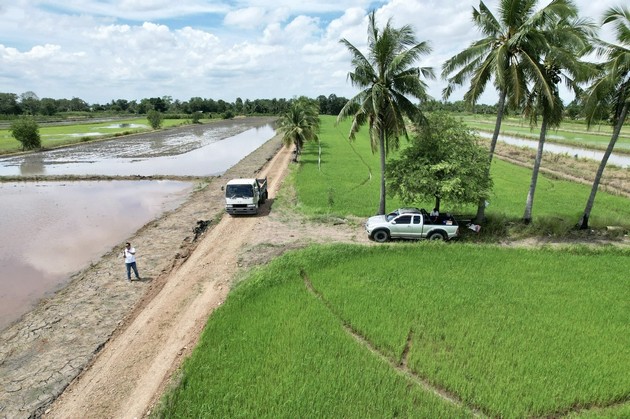ขายที่ดินสวย บ้านสวนคลอง 23 องครักษ์ นครนายก ทำเลดีมาก บรรยากาศเยี่ยม 