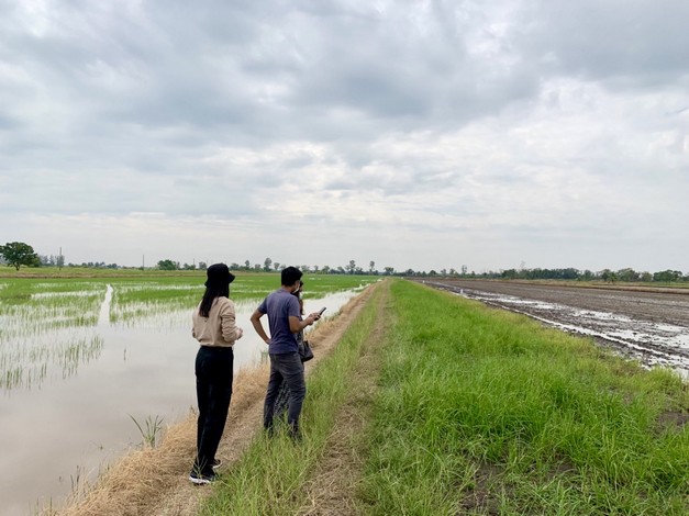 ขายที่ดินสวย บ้านสวนคลอง 23 องครักษ์ นครนายก ทำเลดีมาก บรรยากาศเยี่ยม 