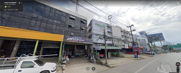 ขายถูกสุดๆ อาคารพาณิชย์ มหาชัย 4 ชั้นครึ่ง 2 คูหา 62 ตร.วา ติดถนนใหญ่