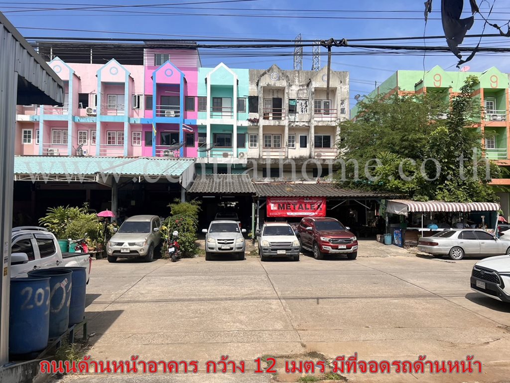 ตึกแถว เจริญทรัพย์ซิตี้ บางปลา 2 เทพารักษ์ ราคาถูก ค้าขายได้