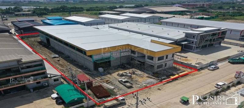 Presale ลด 3 ล้าน โรงงานใหม่ 2 ไร่ พื้นที่ใช้สอยใต้หลังคา 1,644 ตร.ม. ขอใบ รง.4 ได้ ใกล้ ถ. เศรษฐกิจ เทเลอร์เข้าออกสะดวก พร้อมพื้นที่ต่อเติมอีกเพียบ  kk5154s