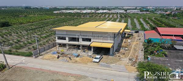 Presale ก่อนสร้างเสร็จ เพียง 16.5ล้าน โรงงานใหม่ 480ตารางวา พื้นที่ใช้สอย 930 ตร.ม. ขอใบ รง.4 ได้ ใกล้ ถ.เศรษฐกิจ มีพื้นที่ต่อเติมด้านข้าง - kk5200s