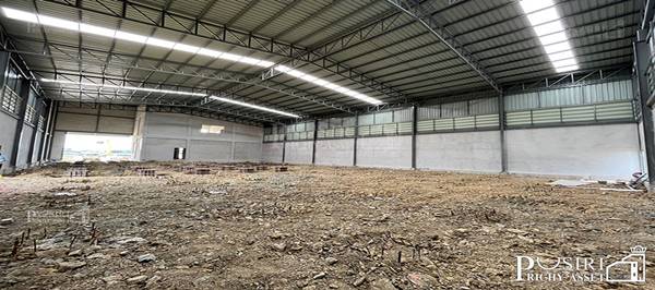 Presale ก่อนสร้างเสร็จ เพียง 16.5ล้าน โรงงานใหม่ 480ตารางวา พื้นที่ใช้สอย 930 ตร.ม. ขอใบ รง.4 ได้ ใกล้ ถ.เศรษฐกิจ มีพื้นที่ต่อเติมด้านข้าง - kk5200s