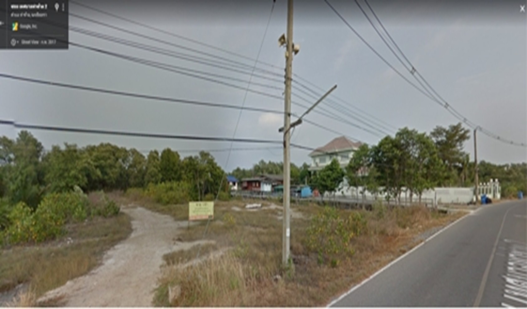 ขายที่ดินถมแล้วติดแม่น้ำบางประกง (ใกล้ปากอ่าวไทย) อ.บางประกง จ.ฉะเชิงเทรา