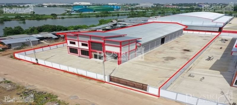 โรงงานใหม่ 2 ไร่เศษ อย่างพันท้าย พื้นใช้สอย 1,280 ตร.ม. พร้อมสำนักงาน 2 ชั้น ขอใบ รง.4 ได้ เทรลเลอร์เข้าออกสะดวก พร้อมส่วนขยายต่อเติมได้อีกเพียบ  kk5378s