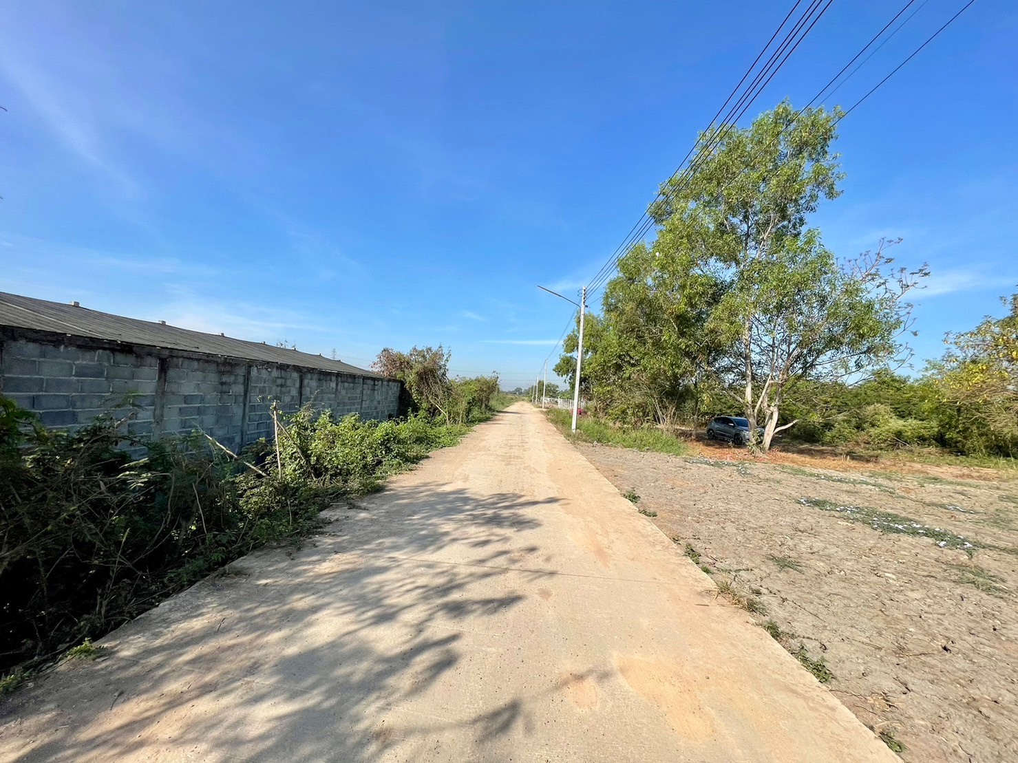 ขายที่ดินคลอง10 เหมาะทำบ้านสวน ติดถนนคอนกรีต ใกล้แหล่งชุมชน ปทุมธานี