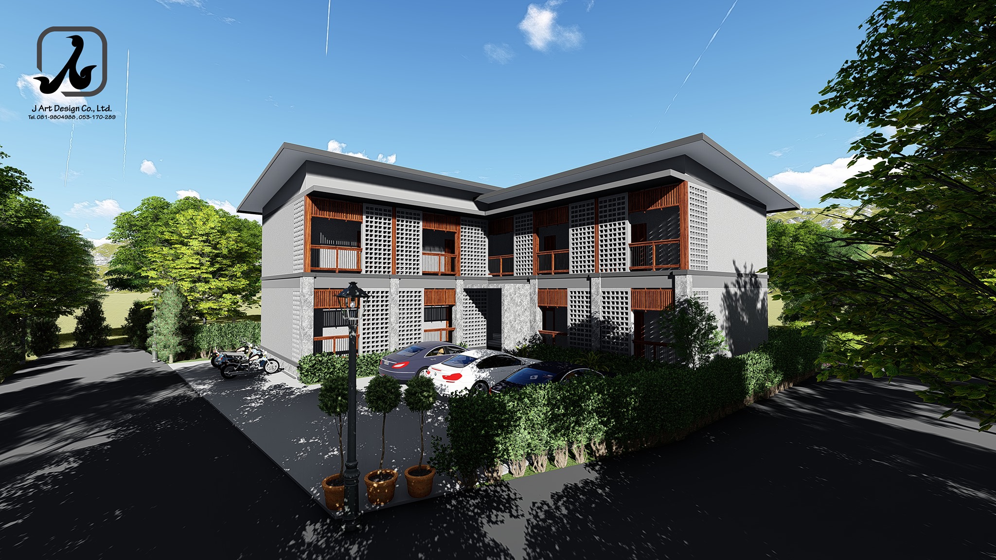 รับสร้างบ้านเชียงราย ออกเเบบบ้านเชียงราย โดย บริษัท เจอาร์ทดีไซน์ จำกัด