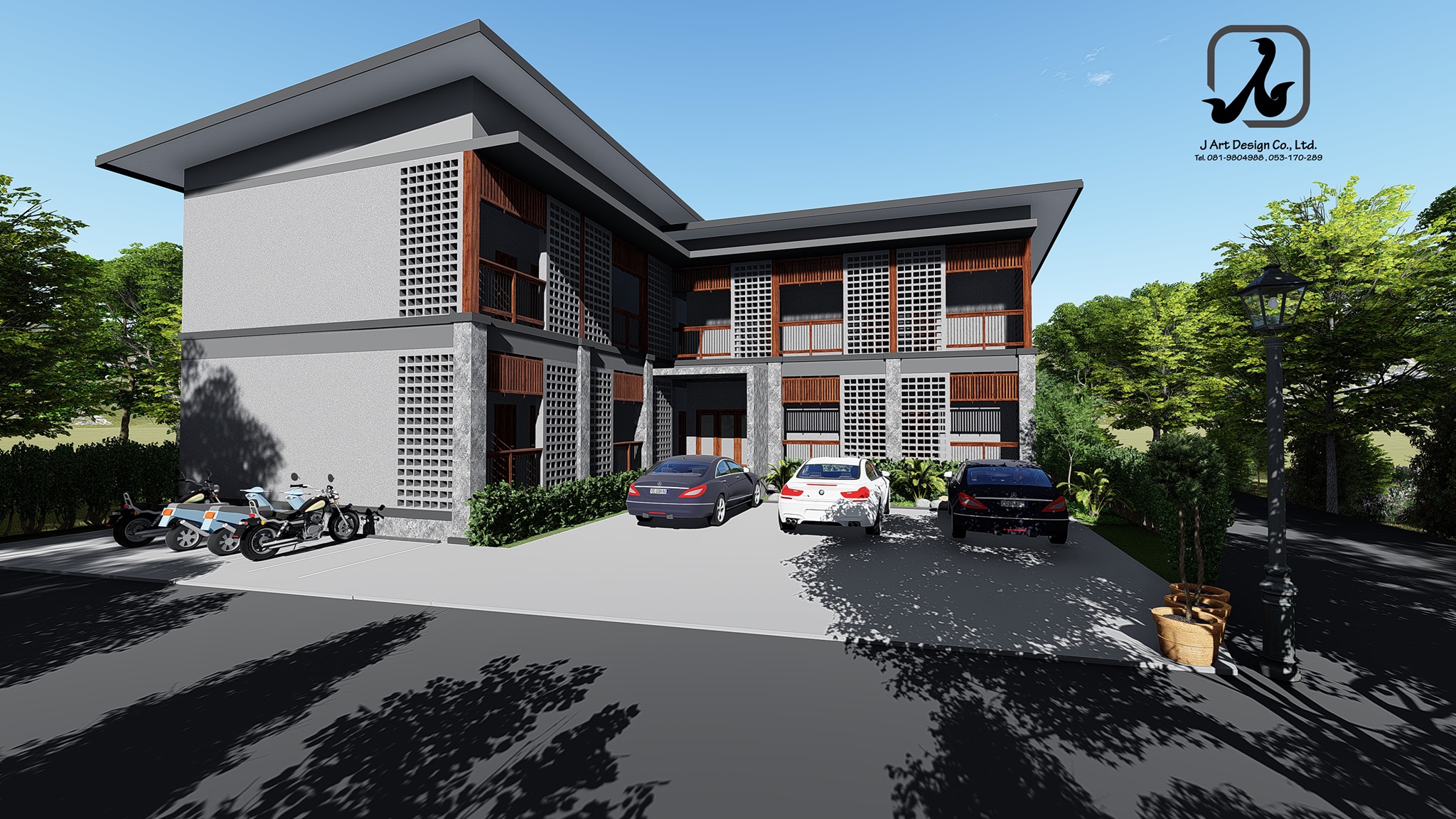 รับสร้างบ้านเชียงราย ออกเเบบบ้านเชียงราย โดย บริษัท เจอาร์ทดีไซน์ จำกัด