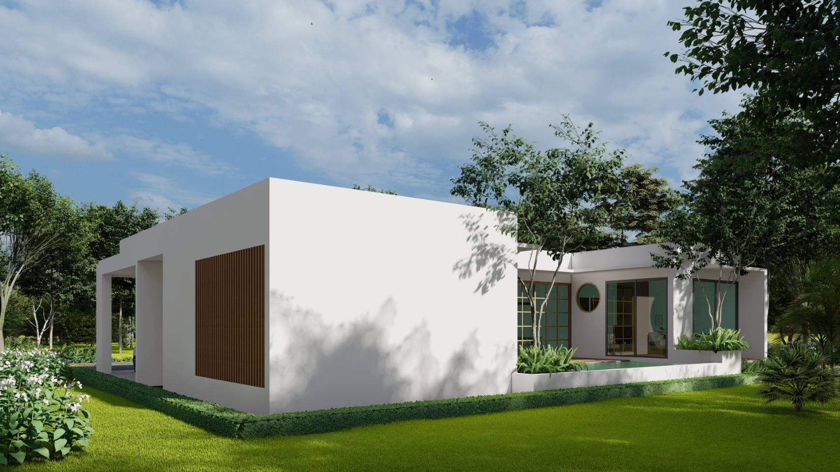 ขายบ้านสร้างใหม่ พร้อมทำเลดี อยู่โซนน้ำแพร่ อ.หางดง จ.เชียงใหม่