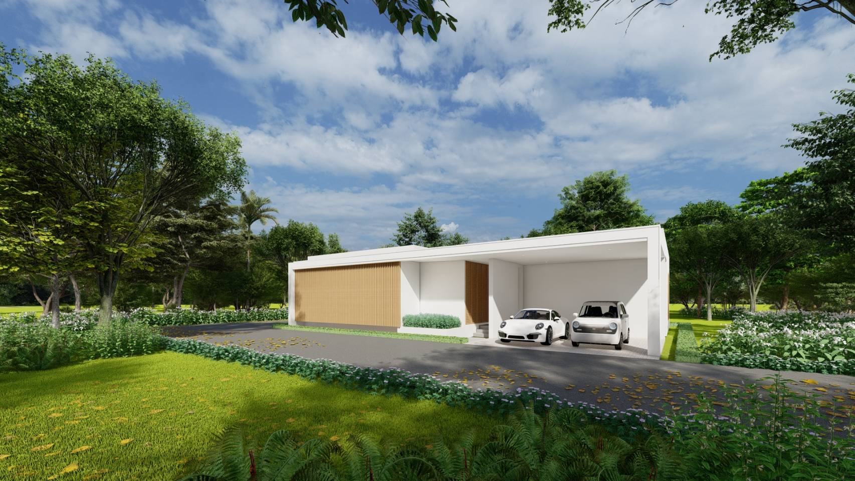 ขายบ้านสร้างใหม่ พร้อมทำเลดี อยู่โซนน้ำแพร่ อ.หางดง จ.เชียงใหม่