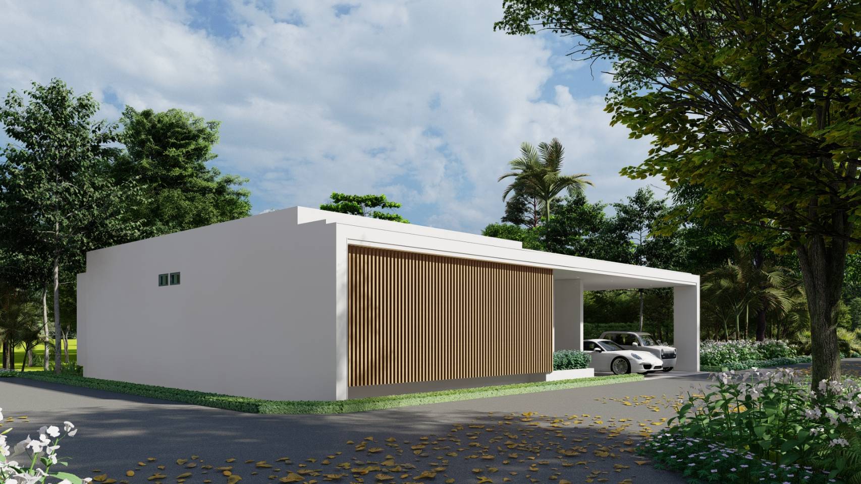 ขายบ้านสร้างใหม่ พร้อมทำเลดี อยู่โซนน้ำแพร่ อ.หางดง จ.เชียงใหม่