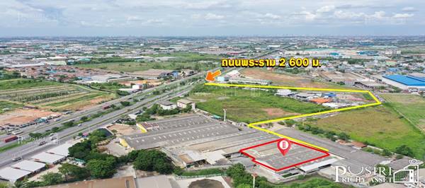 แบ่งให้เช่าโกดัง 900-1,900 ตร.ม. ทำเลดีใกล้เซ็นทรัลมหาชัย สบายใจมีรปภ.คอยดูแล เข้าออกสะดวก เชื่อมต่อ ถ.เอกชัย ใกล้พระราม 2 เพียง 600 ม. - KK4400S