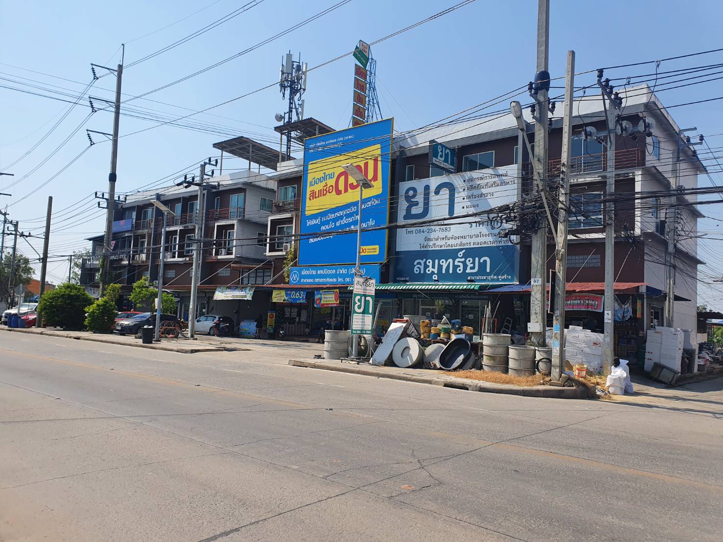 ให้เช่าอาคารพาณิชย์พระสมุทรเจดีย์