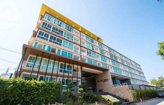 ขายคอนโด The loft beach at bangsaen ติด ม.บูรพา บางแสน ตกแต่งครบ เจ้าของขายเอง