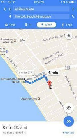 ขายคอนโด The loft beach at bangsaen ติด ม.บูรพา บางแสน ตกแต่งครบ เจ้าของขายเอง