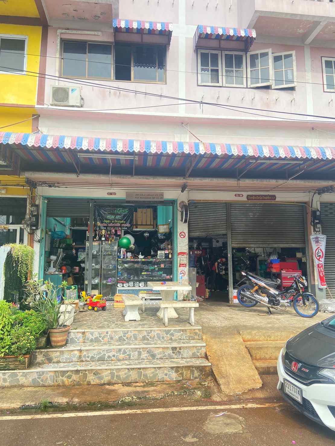 ขายถูกอาคารพาณิชย์2คูหา หมู่บ้านทิพวนิช ทำเลดี ถนนเศรษฐกิจ สามแยกกระทุ่มแบน สมุทรสาคร