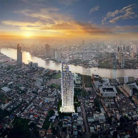 ขายดาวน์ Rhythm Charoenkrung Pavillion ราคาถูกมาก วิวสวยที่สุด เจ้าของขายเอง