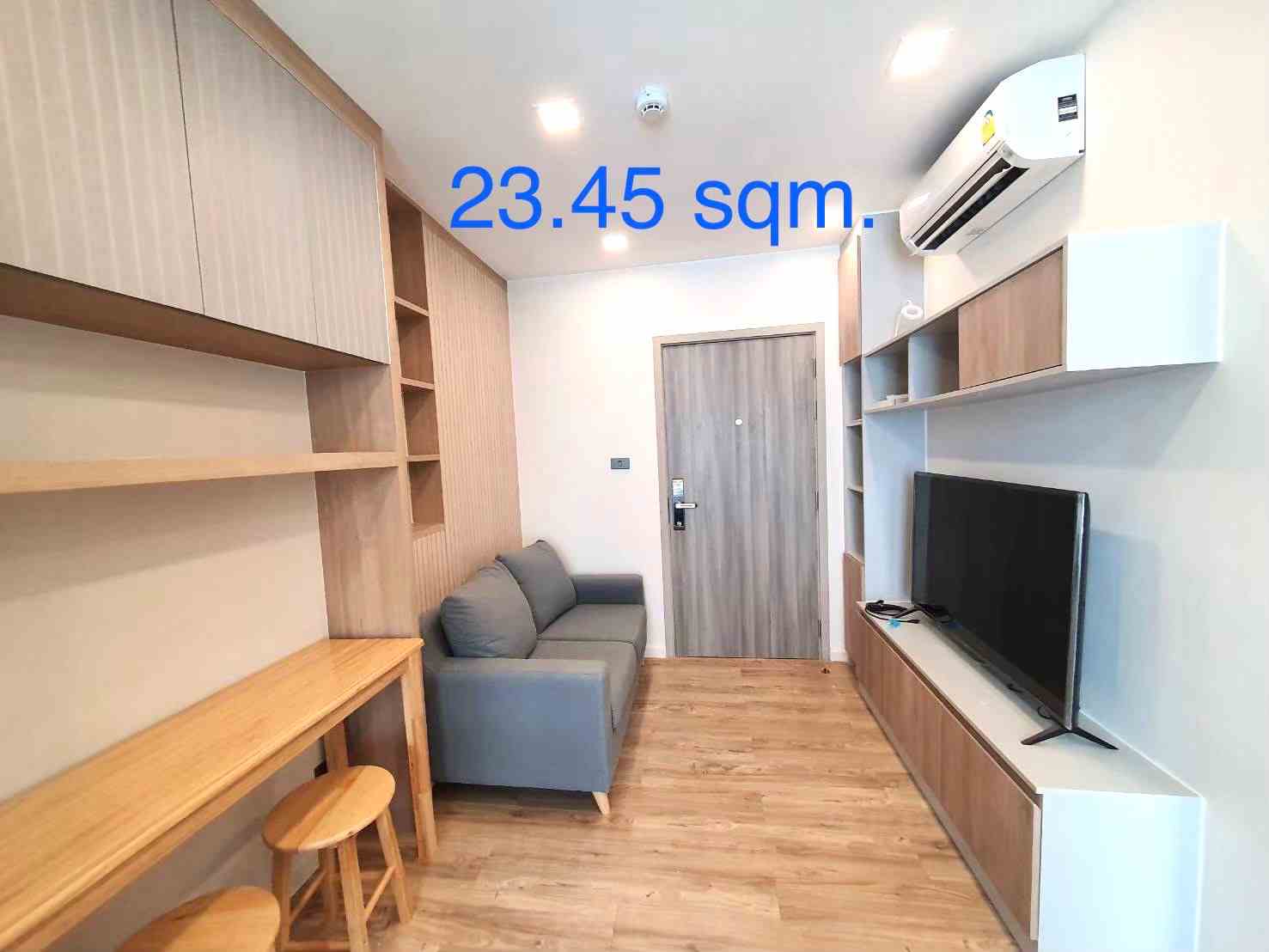 ขายคอนโดใหม่แต่งพร้อมอยู่ กรู๊ฟรัชดา-ลาดพร้าว 48 รถไฟฟ้าสีเหลือง ข.ห้วยขวาง