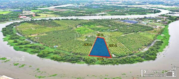 ขาย ที่วิวคุ้งน้ำเต็มๆ 180องศา เนื้อที่ 7ไร่เศษ ใกล้ ตลาดกระทุ่มแบน เพียง 15 นาที - KK3680Sขาย ที่วิวคุ้งน้ำเต็มๆ 180องศา เนื้อที่ 7ไร่เศษ ใกล้ ตลาดกระทุ่มแบน เพียง 15 นาที - KK3680S