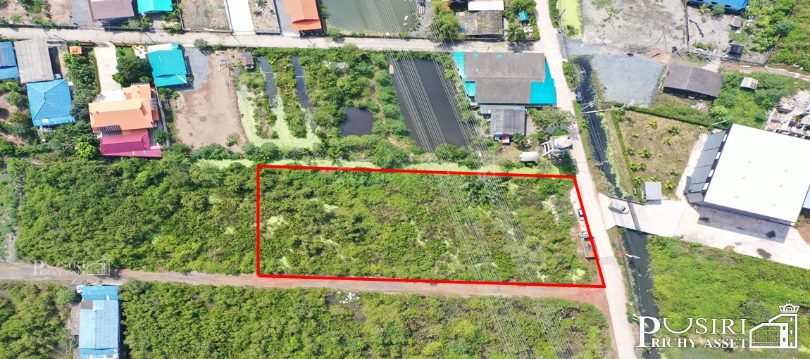 ที่สีม่วง 2 ไร่เศษ ใกล้พระราม 2 ถนน 2 ด้าน ในราคาที่ดีที่สุด  KK4679S