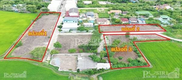 ขาย ที่สวย 3 แปลง ถมพร้อมใช้งานเลือกขนาดได้ ตามใจต้องการ ใน ซอยบรม 76 (ขาเข้า) ใกล้มหิดล - KK4896S
