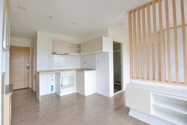 ขายคอนโด Pause Sukhumvit 103 (พอส สุขุมวิท 103) ห้องมุม ตกแต่งสไตล์ Minimal ใกล้ BTS อุดมสุข