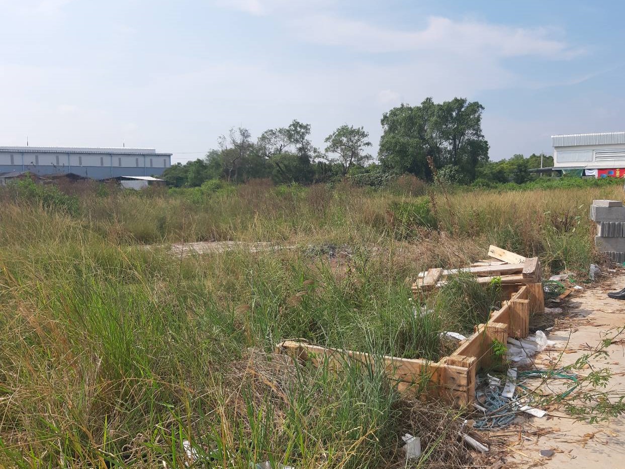 ขายที่ดินเปล่า 8ไร่เศษ ในซอยบางกระดี่ 35/1 ใกล้รง.ฮาตาริ